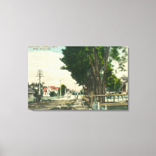 Södra vy från Auburn Street Canvastryck