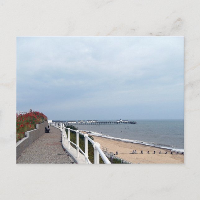 Södra vy till Pier Vykort (Framsida)