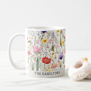 Södra Wildblomma Personlig mugg