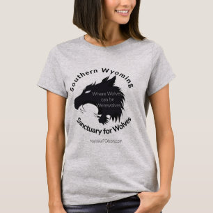 Södra Wyoming Sanctuary for Werewolves T Shirt