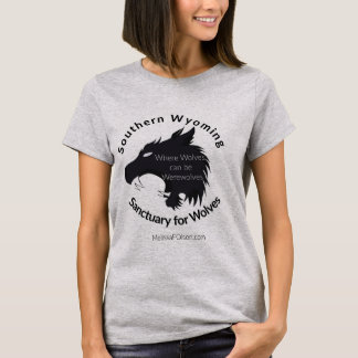 Södra Wyoming Sanctuary for Werewolves T Shirt