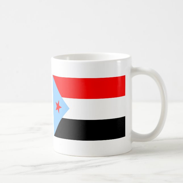 Södra Yemen flagga (1967) Kaffemugg (Höger)