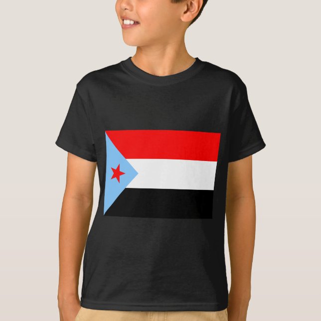 Södra Yemen flagga (1967) T Shirt (Framsida)