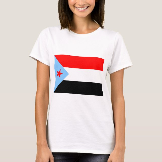 Södra Yemen flagga (1967) Tee (Framsida)
