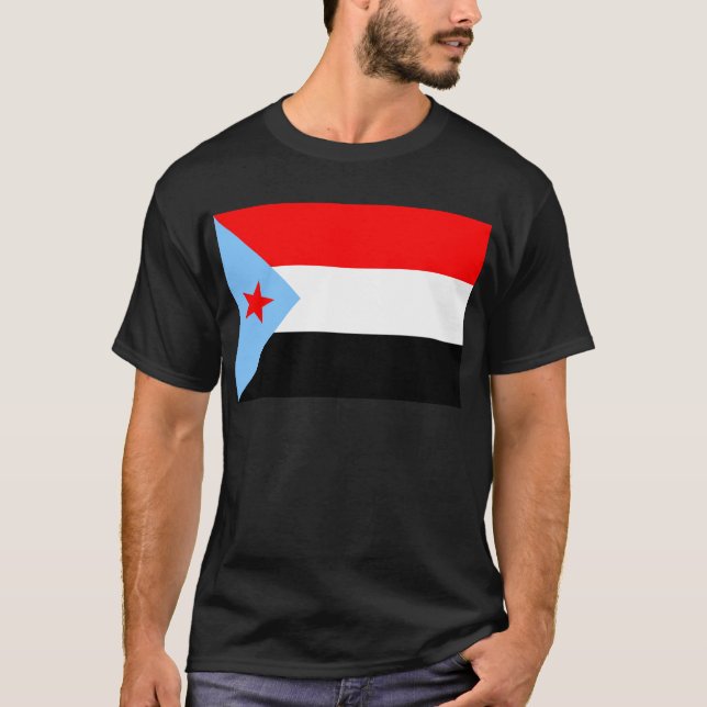Södra Yemen flagga (1967) Tee (Framsida)