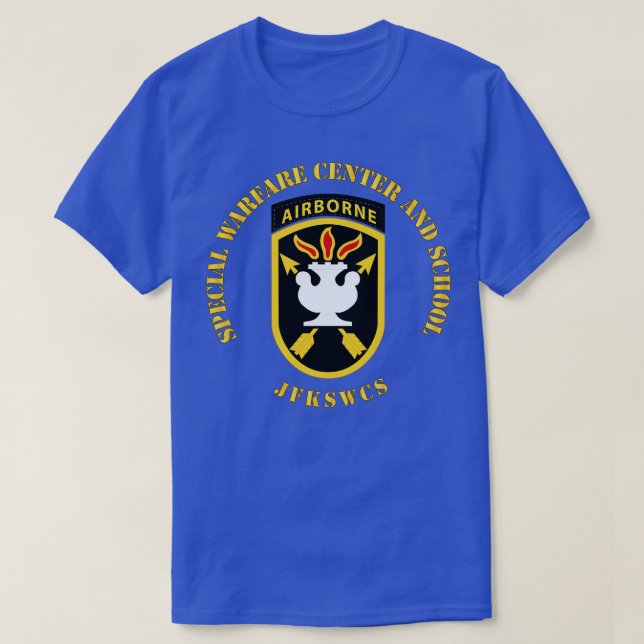 SOF JFKSWCS SSI wo Backgrand T Shirt (Design framsida)