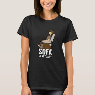 Sofa Sanctuary Peaceful home T Shirt