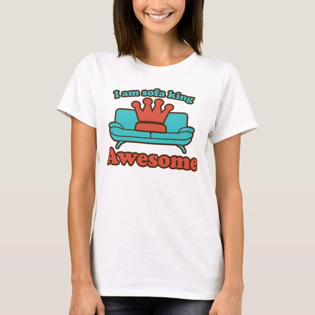 Soffa Kung Fantastisk Tee Shirt (Framsida)