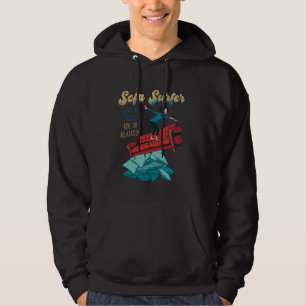 Soffa Surfer Couch Surfing Laziness Napping Lazy P Hoodie