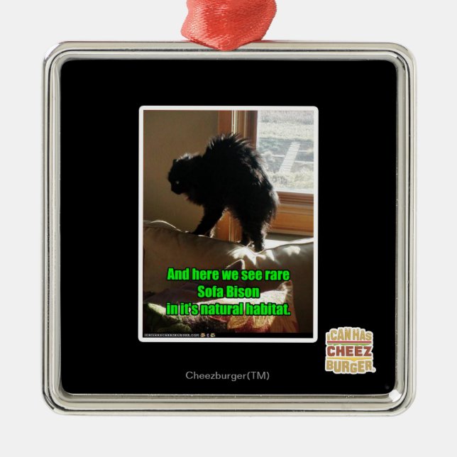 SoffaBison Julgransprydnad Metall (Framsidan)