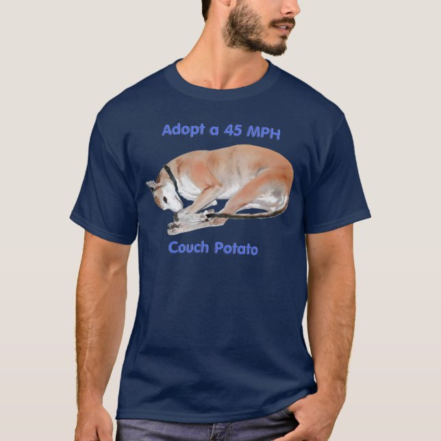 soffapotatis för 45 mph t-shirt (Framsida)