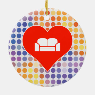 Soffasymbol Julgransprydnad Keramik