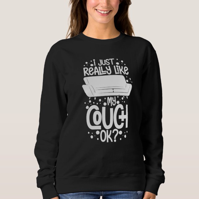 Soffcitat Soffpotatis Vardagsrum T Shirt (Framsida)
