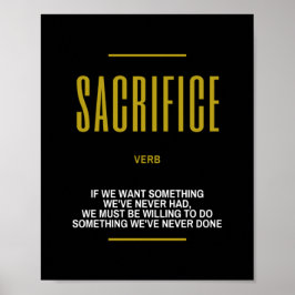 Soffertinspirationsoffert för framgång poster