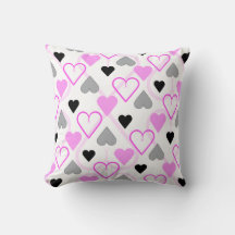 Soffkudde Hearts /