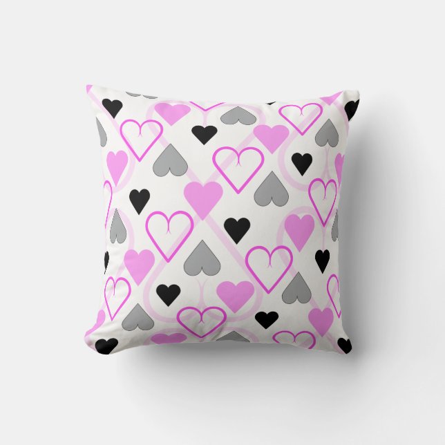 Soffkudde Hearts / Kudde (Framsida)