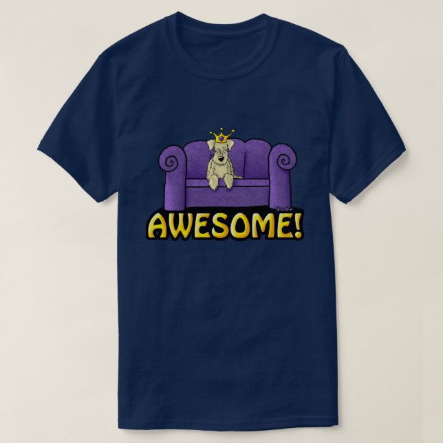 Soffkunglig fantastisk Wheatie Tee (Design framsida)