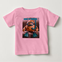 Soffpotatis är född att snorkla t shirt