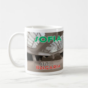 Sofia, besök Bulgarien i Kärlek Kaffemugg