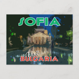 Sofia, besök Bulgarien.. Vykort
