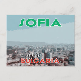 Sofia, besök Bulgarien Vykort