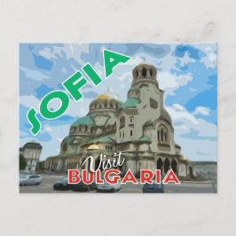 Sofia, besök Bulgarien.. Vykort