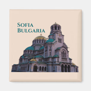 Sofia Bulgarien: Alexander Nevsky-katedralen Magnet