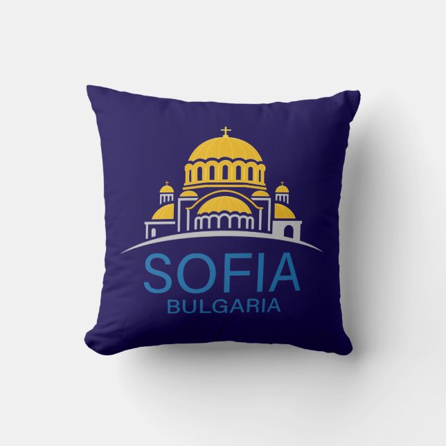 Sofia Bulgarien Europeiska unionen Kudde (Framsida)