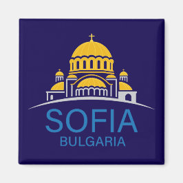 Sofia Bulgarien Europeiska unionen Magnet