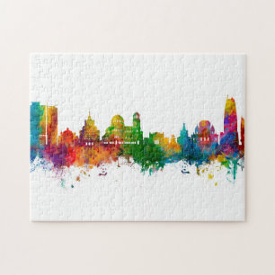 Sofia Bulgarien Skyline Pussel