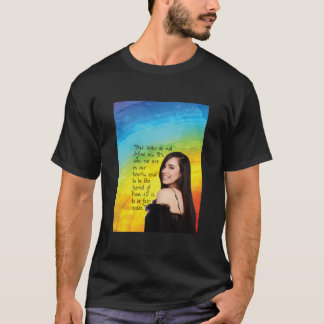Sofia Carson Rainbow Quote T Shirt