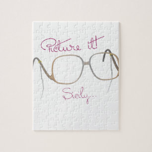 Sofia citationstecken - de guld- flickorna - B Pussel