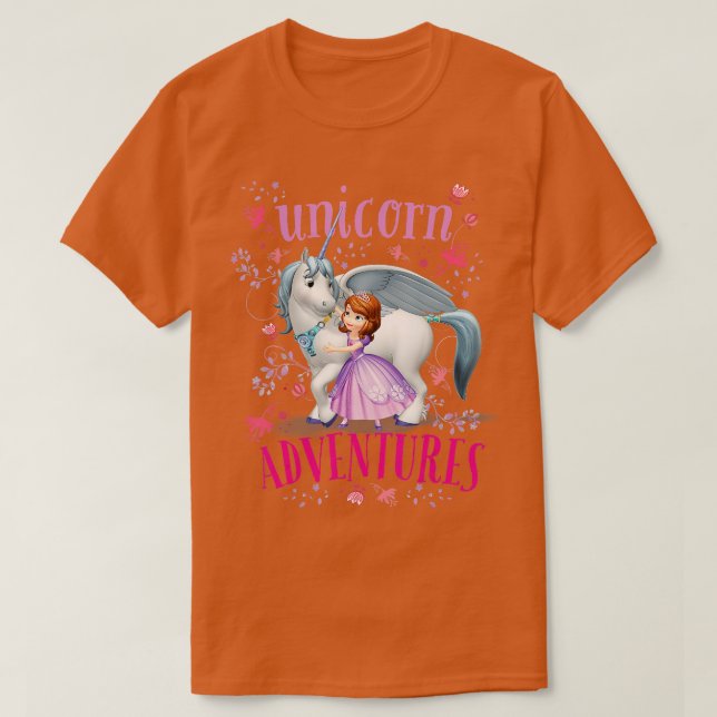 Sofia, First Unicorn Äventyr T Shirt (Design framsida)
