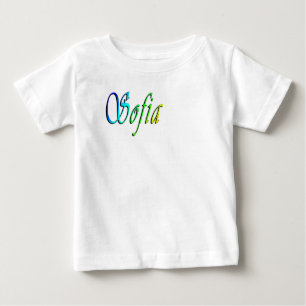 Sofia Hennes Namn I Färg, T Shirt