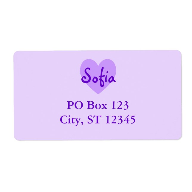 Sofia i Lila Fraktsedel (Framsidan)