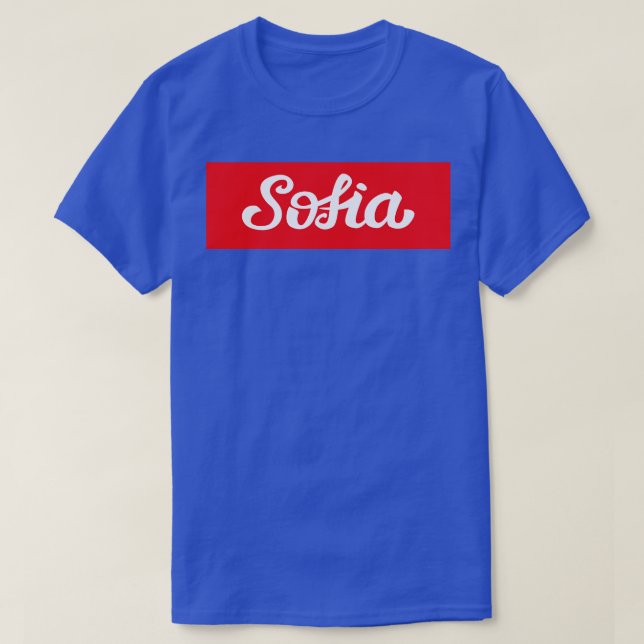 Sofia My Namn är Sofia 1 T Shirt (Design framsida)