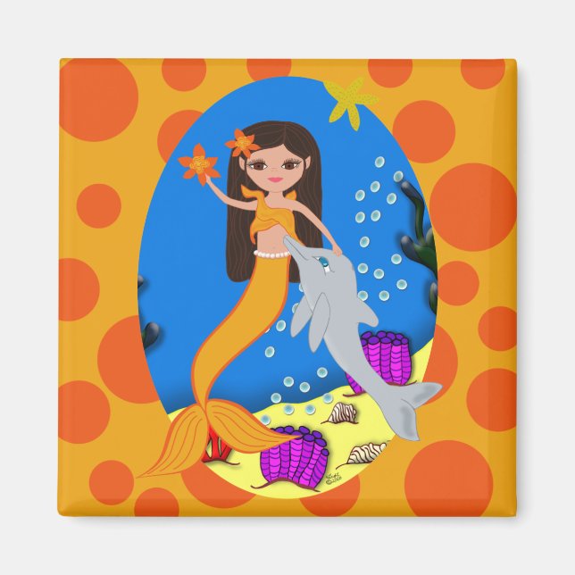Sofia, Orange Sjöjungfru och Dolphin Magnet (Framsidan)