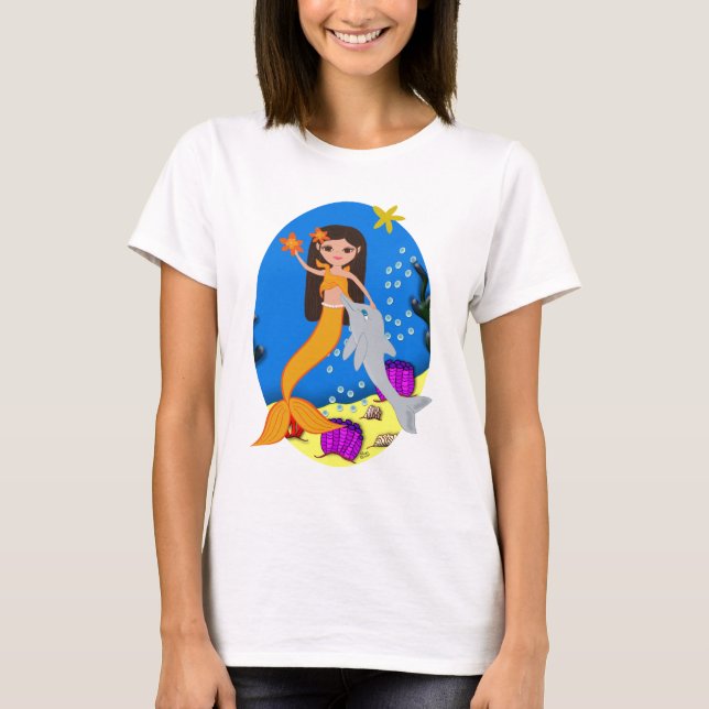 Sofia Sjöjungfru T-Shirt (Framsida)