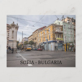 Sofia stadsutsikt vykort