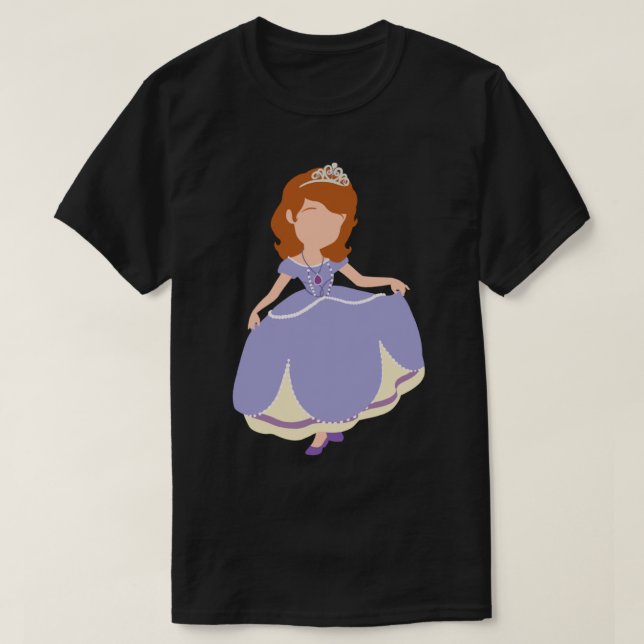 Sofia the First Curtsying Classic T-Shirt (Design framsida)