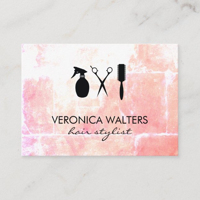 Sofistikerad artistisk grungy Loyalty Lojalitetskort (Framsida)