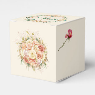 Sofistikerad Blommigt - liten gipsruta Presentaskar
