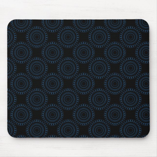 Sofistikerad Chic, Mousepad, Royal Blue Musmatta (Framsidan)