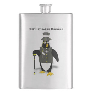 Sofistikerad drinker Formal Attire Penguin Manar Fickplunta