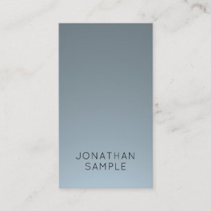 Sofistikerad enkel Lodrät design Modern Plain Visitkort