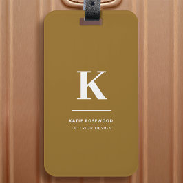 Sofistikerad Luxe Monogram med minimal Elegant frå Bagagebricka