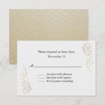 Sofistikerad luxuriös Guld-färsk Bröllop OSA