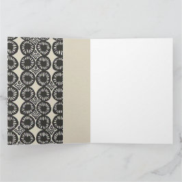 Sofistikerad luxury African Caribbean Minimalist Kort