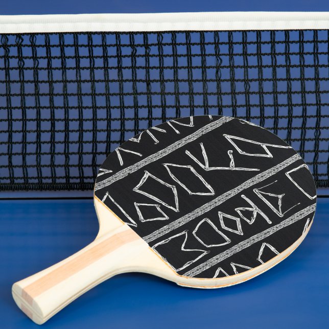 Sofistikerad lyx afrikansk asiatisk karibisk pingisracket (Insitu)