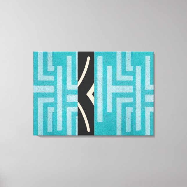 Sofistikerad lyxiska, afrikanska karibiska havet canvastryck (Framsida)